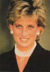 (1425) Memorial card princess Diana, 1997