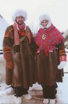 (322) Mette-Marit & Haakon wearing Sami costumes, 2009