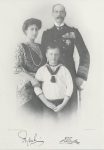 (406) The Royal Family, ca. 1910 (large modern postcard (21 x 14,5 cm)