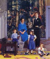 (394) Painting of the Royal Family