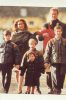 (5) Maria Teresa & Henri with 5 children (15 x 10 cm)