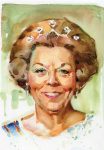 (488) Princess Beatrix, painting 2007