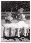 (36) Princesses Margaretha & Birgitta, 1938 (Nilsson-Foto, 12,5 x 9 cm)