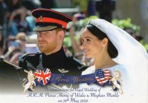 (1910) Wedding Harry & Meghan 19.05.18 (small postcard 15 x 10,5 cm)