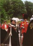 (1977) Queen Elizabeth, Garter Ceremony, Windsor Castle