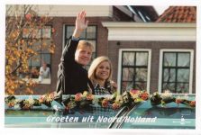 (583) Maxima & Willem-Alexander in Noord-Holland, 2001