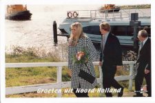 (585) Maxima & Willem-Alexander in Noord-Holland, 2001