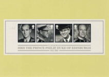 (2063) In memory of Prince Philip - postcard of new stamps