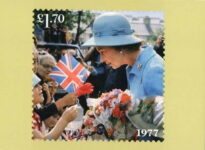 (2083) Queen Elizabeth's Platinum Jubilee - postcard of new stamp