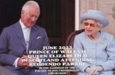 2008 *** ORIGINAL POSTCARD *** la Regina Elisabetta-il principe Philip-Charles-William-Harry 